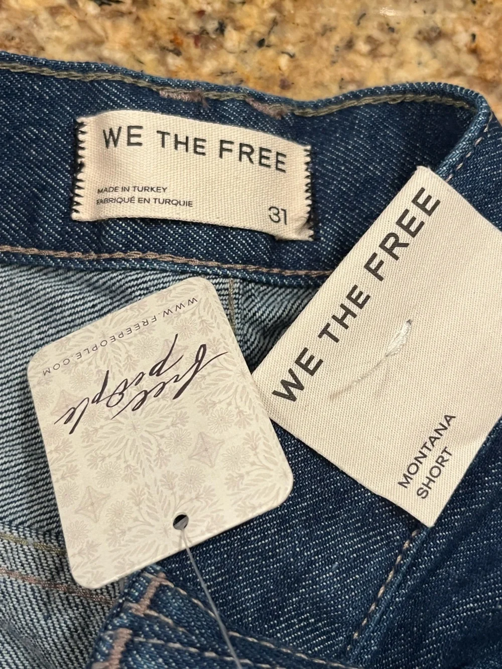 NWT Free People Montana Shorts